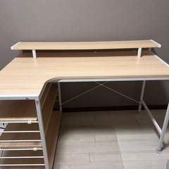 L字デスク(幅120cmサイズ)の画像