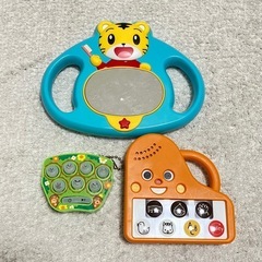 アンパンマン しまじろう　音楽、音が鳴るおもちゃまとめ売りの画像