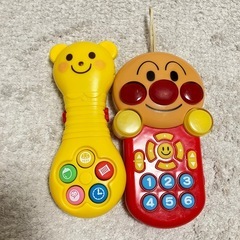 アンパンマン しまじろう　音楽、音が鳴るおもちゃまとめ売りの画像