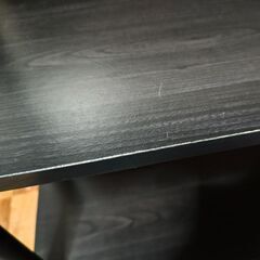 オープンラック 棚 黒 ブラックの画像