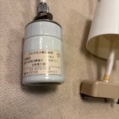 【中古】E26ペンダント ソケット 約1mケーブル付きの画像
