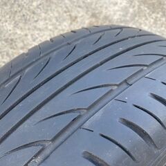 205/50R17 スバル純正ホイール 東北6県無料配達対応‼️爆安‼️最終値下げ‼️②超超超バリ溝❗アルミ付き サマー　タイヤ の画像