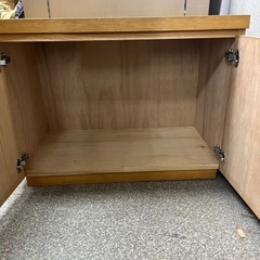 無料で差し上げます。小型商品陳列棚　その3 ガラス棚　の画像