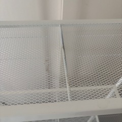 IKEA オープンラック4段　ホワイトの画像