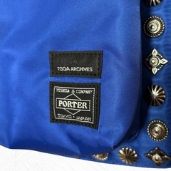 ✨極希少✨TOGA×PORTER 直営限定ブルー ショルダーポーチ 日本製の画像