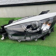 美品 マツダ レンズクリア CX-5 CX5 KEEFW KE2FW KE2AW KE5FW 後期 左右 右 左 LED ヘッドライト ヘッドランプ STANLEY アイライン付きの画像