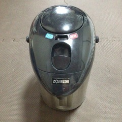 象印　保温ポット　日本製  ZOJIRUSHI 黒　大容量 3L ステンレス　マホービン　の画像