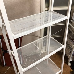 IKEA 4段ラック スチールラックの画像