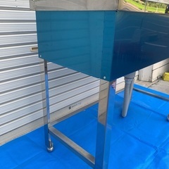 未使用品 業務用 1槽 シンク 900 × 450 × 800 右シンク 水切り 水切り台 ステンレス 流し台 厨房機器 飲食店の画像