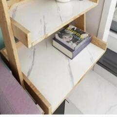 新品未開封！リメイクシール 大理石調 ホワイト系 40cm×3ｍ の画像