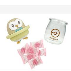 【未使用品】ポケピース キャンディボトル モクロー ポケモン 飴　ピカチュウの画像