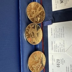 1998 FIFA World Cup Gold Coin 金貨51グラムの画像