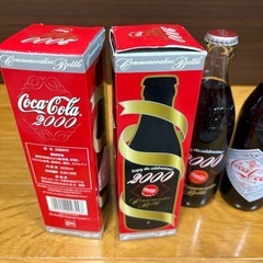コカコーラ2000年記念ボトル　箱付き　2本  コカ・コーラ125周年ボトル　2本　未開封　4本セットの画像