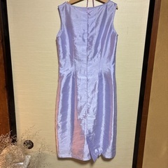 ハンドメイド　シルクワンピース　9号の画像
