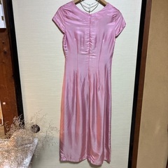 ハンドメイド　シルクワンピース　X Sの画像