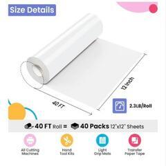 新品未使用！カッティングシート DIY  光沢 ホワイトの画像