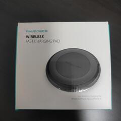 RAVPOWER WIRELESS FAST CHARGING PAD　＆　イヤホン　セットの画像