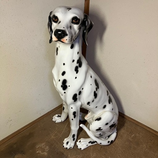 ダルメシアン　陶器　置物　イタリア