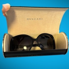 希少✨BVLGARI 8035-A 黒グラデ サングラス ケース付 ユニセックスの画像