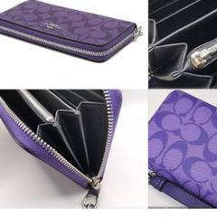 COACH長財布の画像