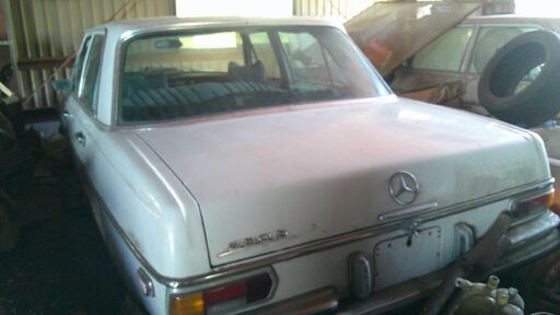 オールドMベンツ108.280S-リサイクル-部品取り車両