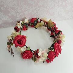 還暦祝い♥花かんむり　フラワーリースの画像