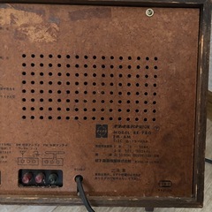 National Panasonic RE-780 FM/AMラジオ（木目調）の画像