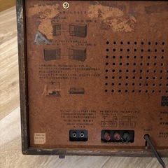 National Panasonic RE-780 FM/AMラジオ（木目調）の画像