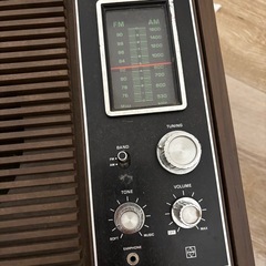 National Panasonic RE-780 FM/AMラジオ（木目調）の画像