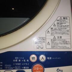 TOSHIBA 洗濯機AW-60GK(W)ホワイトの画像