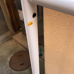 高さ調節できるハンガーラックの画像