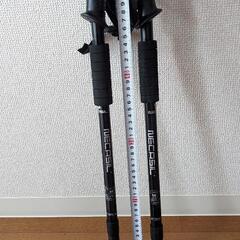 トレッキングポール ブラックNECASILの画像