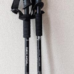トレッキングポール ブラックNECASILの画像