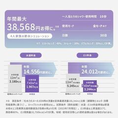 【配送可】【期間限定価格】アイリスオーヤマ MiCOLA ウルトラファインバブル クレンジング シャワーヘッド 50%節水効果 超微細泡で美泡スキンケア 洗浄力保湿保温美肌の画像