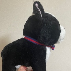 フレンチブルドッグ　ボストンテリア　BIGぬいぐるみ　大きいぬいぐるみ　約45センチの画像