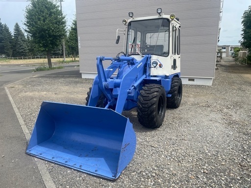 【個人出品・個人使用】タイヤショベル 三菱 WS410 36馬力 スノースパイク キャビン・ヒーター 自動水平 ホイールローダー 北海道 札幌 配送可能