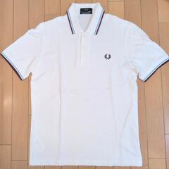 FRED PERRY/フレッド・ペリー  半袖ポロシャツ(42)白の画像