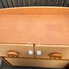 子ども用おもちゃ箱 木製の画像