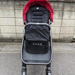 二人乗りベビーカー　joieジョイー　レインカバー付の画像