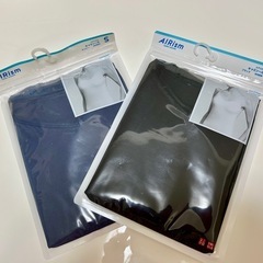★2枚セット★新品未開封 ユニクロ エアリズム キャミソール ブラック ネイビーの画像