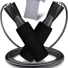 スピードなわとび ジップポーチ×直径6mm×3m 大人子供 縄飛びメルカリ価格　¥580 (税込) 送料込みの画像