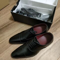 新郎セット 小物7点セット＋革靴の画像