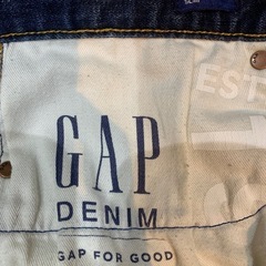 GAP　ストレートデニム　28x30の画像