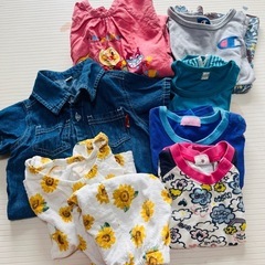 女の子　90 服　まとめての画像