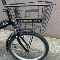 自転車　中古　a.n design works の画像