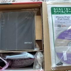 【中古】無線LAN親機＆LAN端子用無線子機セットの画像