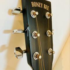 HONEY BEE F-15/BK ハニービー アコースティックギターの画像