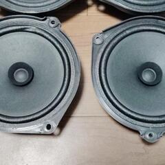 ダイハツ純正ドア用スピーカー 86160-B2420　4個セット 4Ω 17.5W トヨタ、スバルにも　ツイーターつきの画像