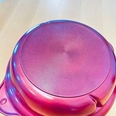 パール金属　２色鍋　取手付き赤の画像