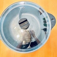 パール金属　２色鍋　取手付き赤の画像